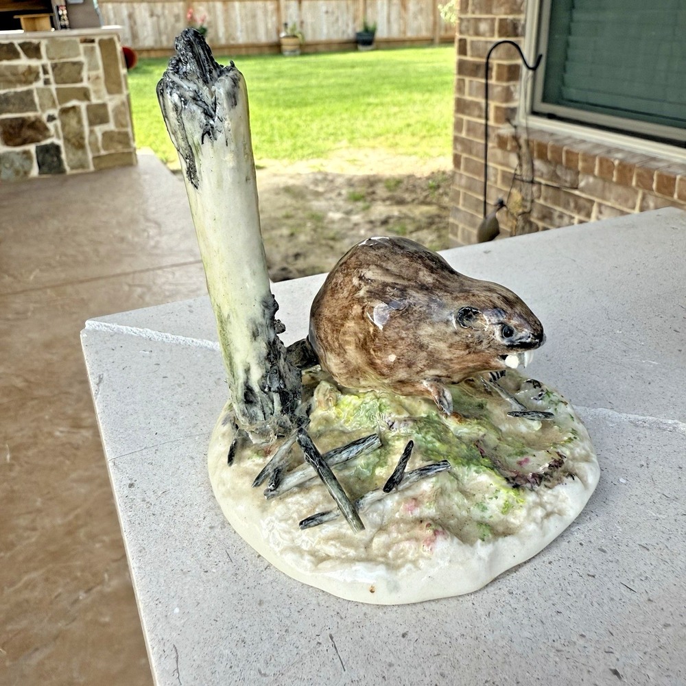 Vintage Ceramic Animal Series 7 Beaver